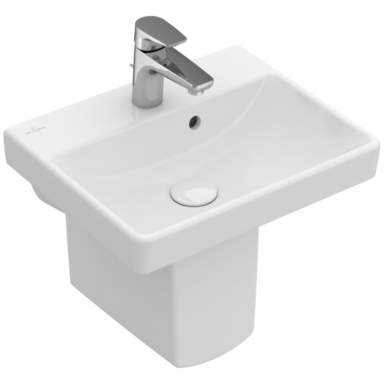 Раковина Villeroy & Boch Avento, 450x370 мм, белый Раковина Villeroy & Boch Avento, 450x370 мм, белый