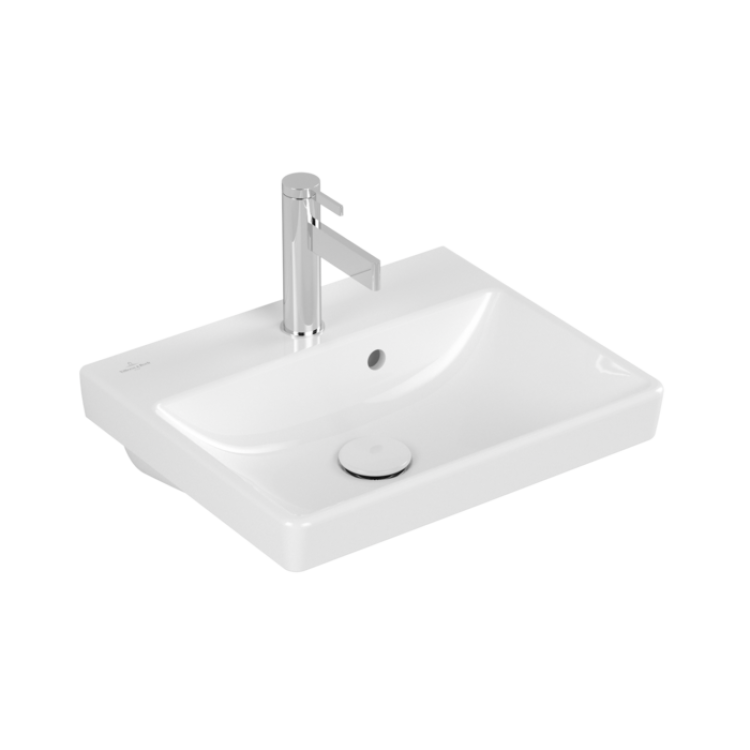Раковина Villeroy & Boch Avento, 450x370 мм, белый Раковина Villeroy & Boch Avento, 450x370 мм, белый