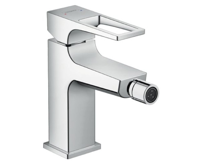 Bide maisītājs Hansgrohe Metropol Loop, ar push-open, hroms