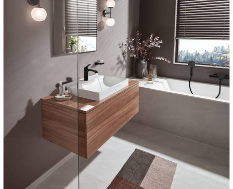 Смеситель для раковины Hansgrohe Vivenis 110, с выдвижным механизмом, хром