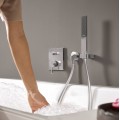 Смеситель для ванны Hansgrohe Finoris верхняя часть, матовый черный