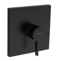 Dušas maisītājs Hansgrohe Finoris virsapmetuma daļa, matēta melna