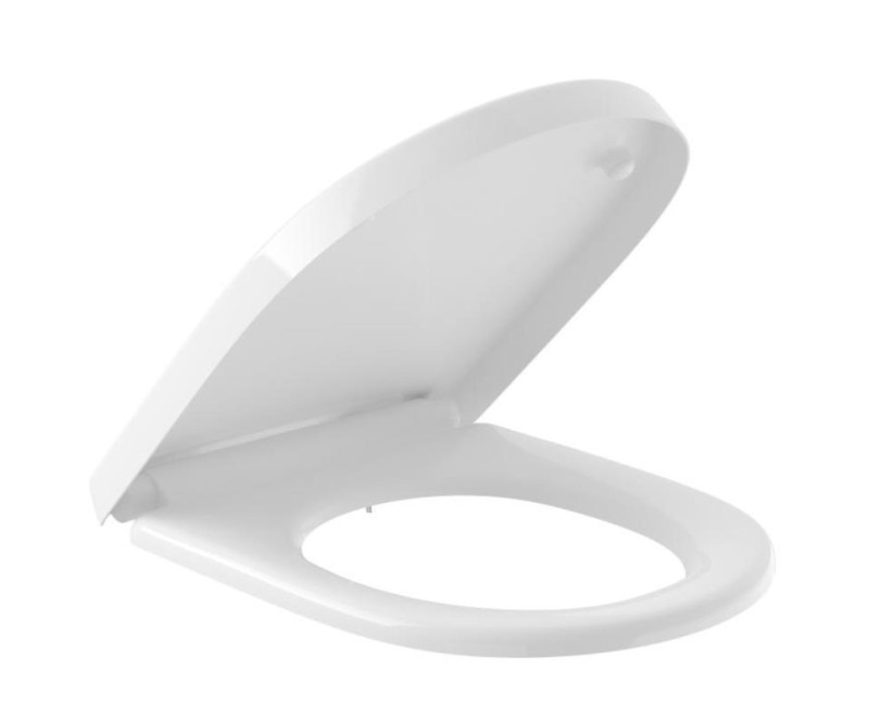 Poda vāks Villeroy & Boch O.novo Compact, Soft Close/QR, balts