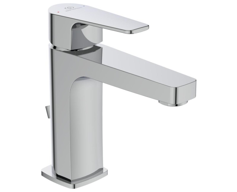 Смеситель для раковины Ideal Standard Cerafine, с выдвижной крышкой, хром