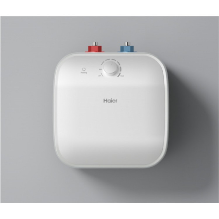 Elektriskais ūdens sildītājs (Boilers) Haier ES10V-SQM2,10l, zem izlietnes Elektriskais ūdens sildītājs (Boilers) Haier ES10V-SQM2,10l, zem izlietnes