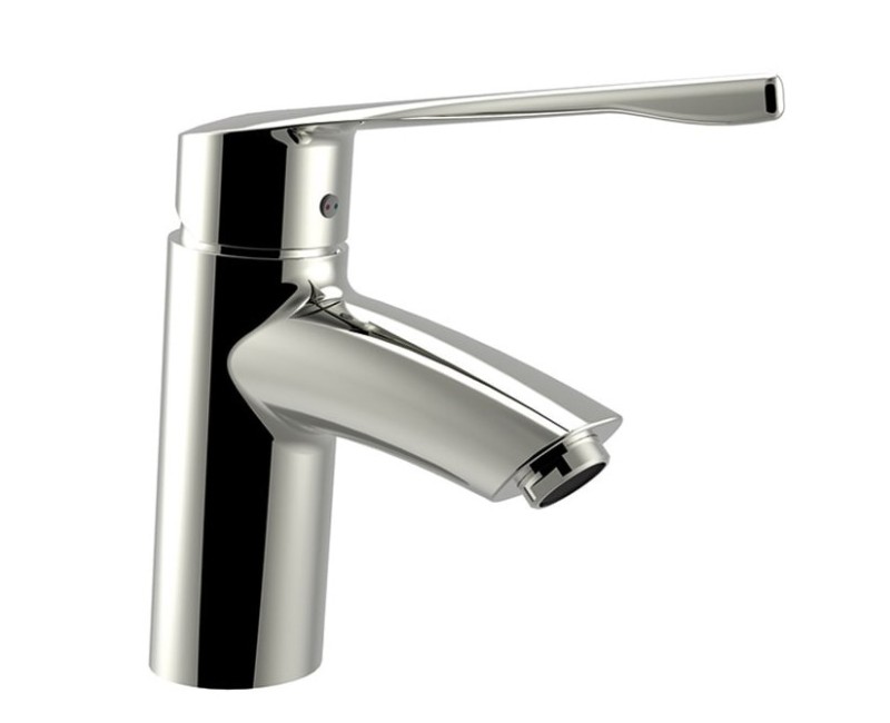 Смеситель для раковины Jika Deep, Медицинская ручка, h=158 мм, излив 115 мм, хром