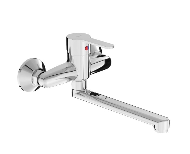 Virtuves maisītājs Jika Lyra Smart, no sienas, iztece 210 mm, hroms