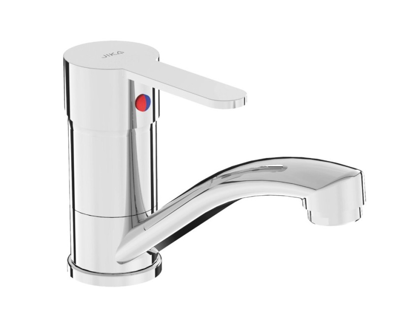 Кухонный смеситель Jika Lyra Smart, низкий излив 143 мм, хром