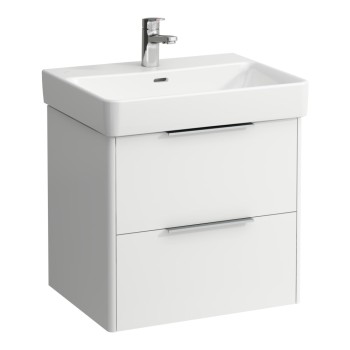 Vannnas istabas skapītis Laufen Base (Pro S), 570x440 mm, h=530 mm, 2A, (Bez izlietnes) matēts balts