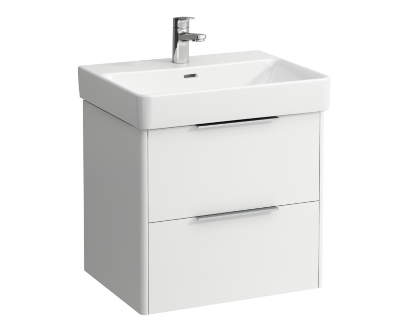 Шкаф для ванной Laufen Base (Pro S), 570х440 мм, h=530 мм, 2А, (Без раковины) матовый белый