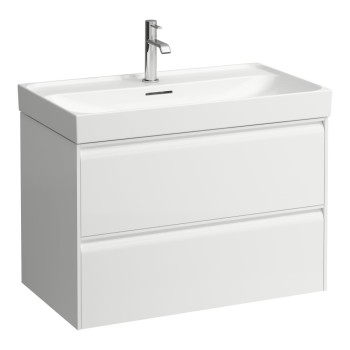 Vannnas istabas skapītis Laufen Meda, 785x450 mm, h=515 mm, 2A, (Bez izlietnes) matēts balts