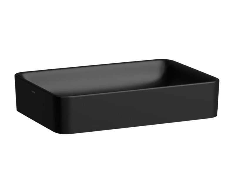 Vannas istabas izlietne Laufen Pro, 550x380 mm, uz virsmas, bez pārplūdes, matēta melna