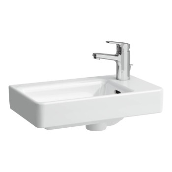 Раковина для ванной Laufen Pro S, 480х280 мм, отверстие под смеситель справа, белая