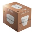 Подвесной унитаз Laufen Kartell Rimless NEW, Без крышки, 370x545 мм, черный матовый