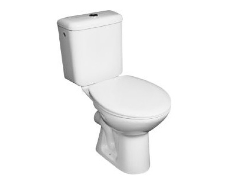 Унитаз Jika Zeta, 355x645 мм, слив горизонтальный, вход снизу, белый