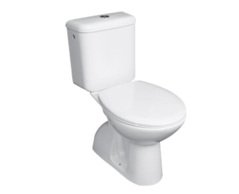 Унитаз Jika Zeta, 355х645 мм, слив вертикальный, вход снизу, белый