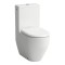 Tualetes pods Laufen Pro Rimless, bez tvertnes 360x650 mm, universāls izvads, balta