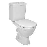 Унитаз Jika Lyra Plus, 360x630 мм, слив горизонтальный, вход снизу, белый