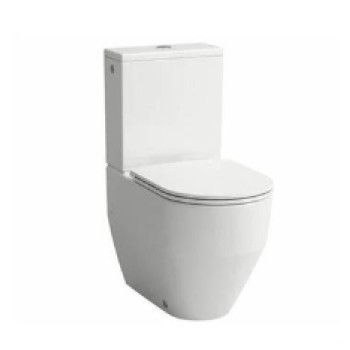 Унитаз Laufen Pro, 360x650 мм, с крышкой SC Slim слив горизонтальный, вход боковой, белый