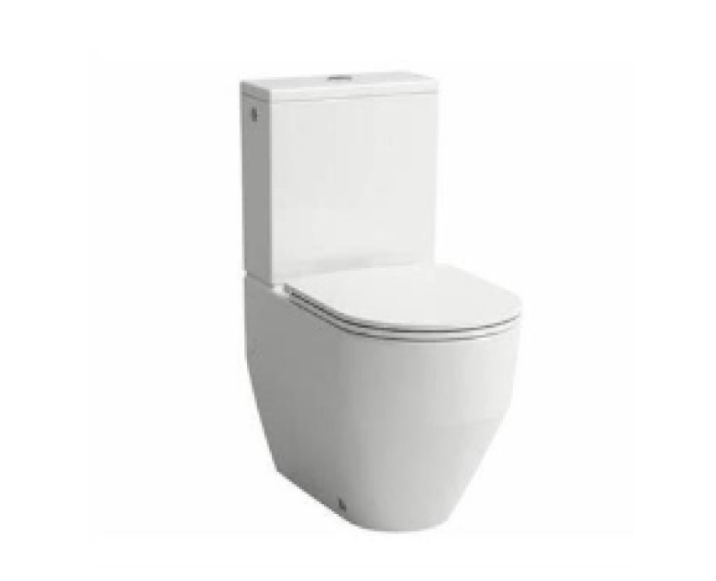 Унитаз Laufen Pro, 360x650 мм, с крышкой SC Slim слив горизонтальный, вход боковой, белый