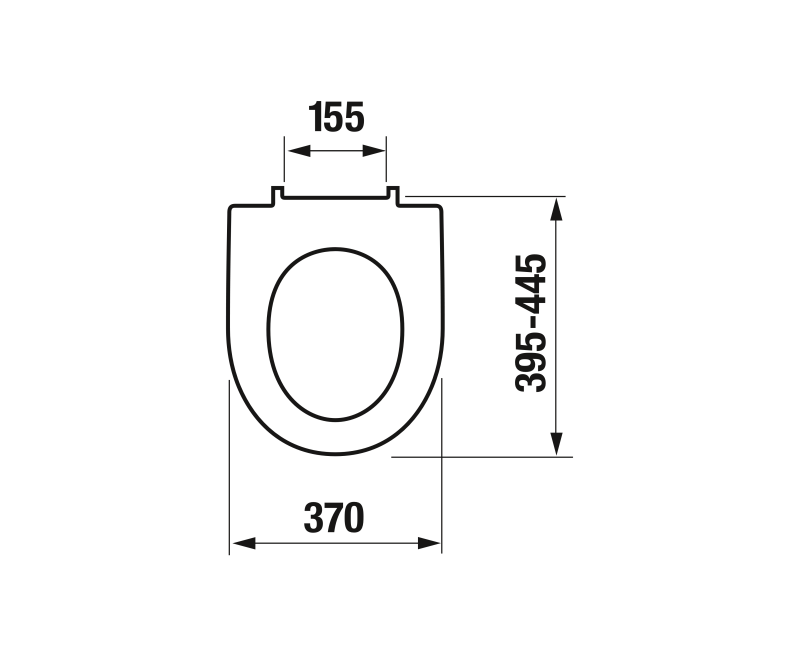 Крышка для унитаза Jika Tigo/Lyra Plus, легкоснимаемая, SC, белая