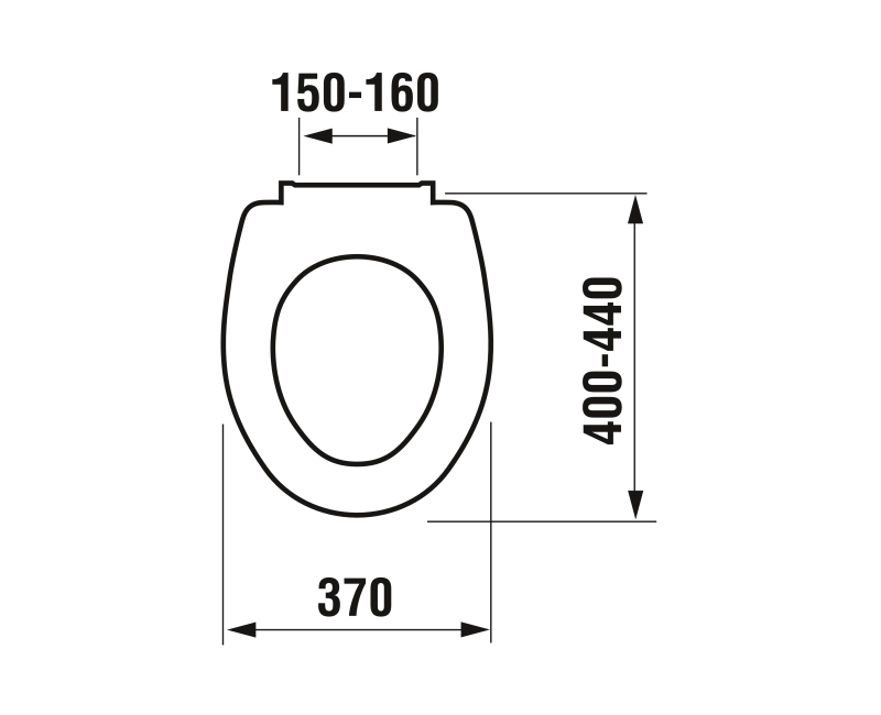 Крышка для унитаза Jika Zeta, QR/SC, белая
