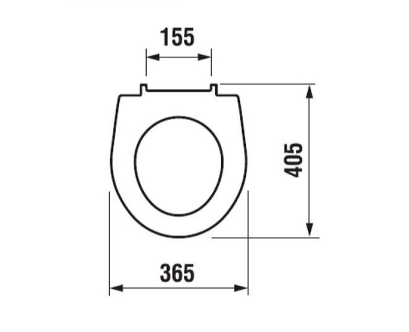 Крышка для унитаза Jika Lyra Plus, белый/хром