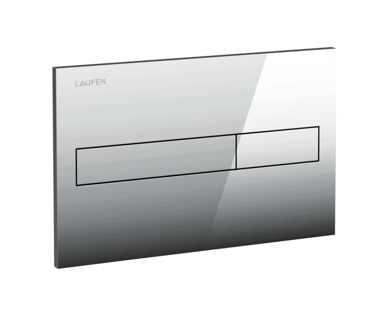 Taustiņš montāžas rāmim Laufen LIS AW1 duo, 250x160 mm, hroms