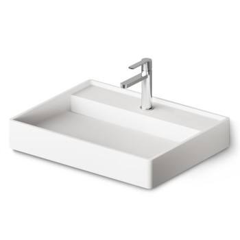 Izlietne PAA INFINITY SilkStone 600x470mm Balta