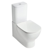 Tualetes poda apakša Ideal Standard Tesi Aquablade, 365x665 mm, universāls izvads, balts