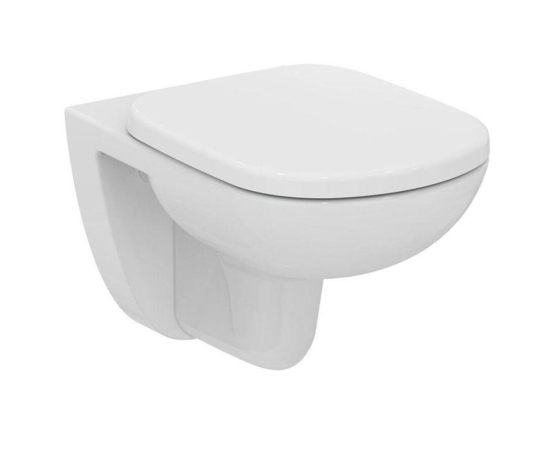 Подвесной унитаз Ideal Standard Tempo Rimless, 360х530 мм, белый