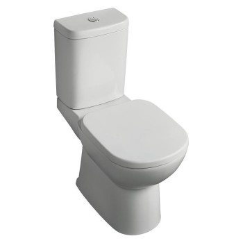 Tualetes poda apakša Ideal Standard Tempo Short, 370x600 mm, univerāls izvads, balts