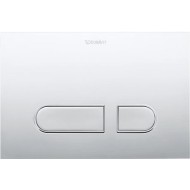 Кнопка для монтажной рамки Duravit DuraSystem® A1, 217 x 147 мм, хром