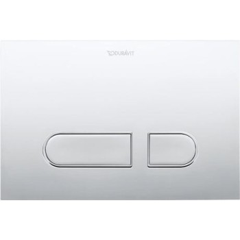 Poga iebūvējamam rāmim Duravit DuraSystem® A1, 217 x 147 mm, hroms