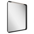 Зеркало Ravak Strip I 600х700 черное с подсветкой