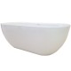 Brīvi stāvoša vanna Hatria BT_01 170x78cm H=60cm, Balta 00Y7AX01