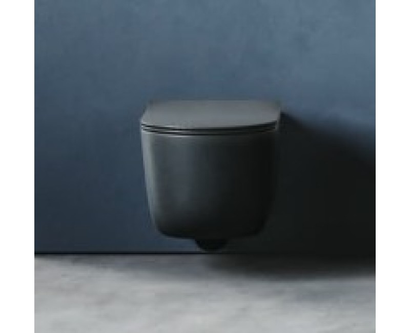 Подвесной унитаз Hatria Futura PURE VORTEX® без крышки, Lavagna 9BA006