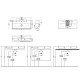 Раковина для ванной Hatria Lavabo 80x36.5см, белая Раковина для ванной Hatria Lavabo 80x36.5см, белая