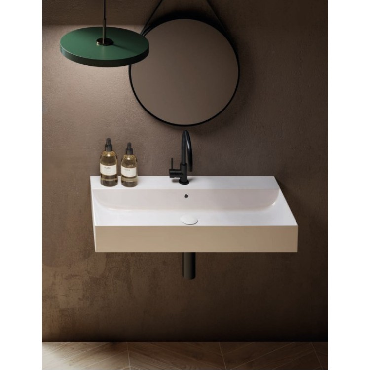 Раковина для ванной Hatria Lavabo 80x36.5см, белая Раковина для ванной Hatria Lavabo 80x36.5см, белая