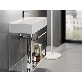Раковина для ванной Hatria Lavabo 1000x46.5см, белый