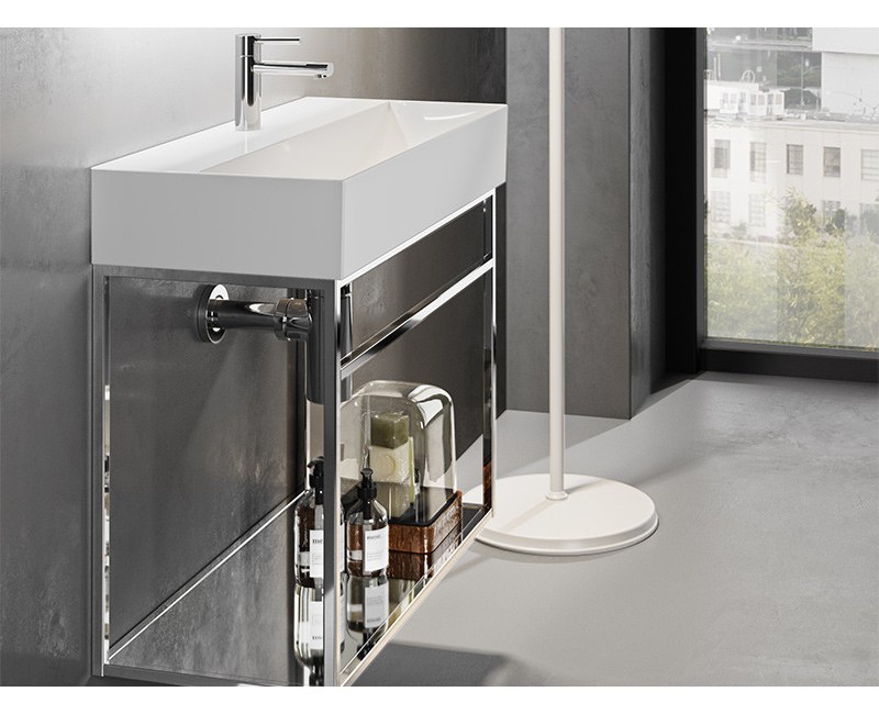 Раковина для ванной Hatria Lavabo 1000x46.5см, белый