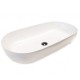 Vannas istabas izlietne Hatria Lavabo 21:00 S uz virsmas 75x38cm Y8AL01, Balta Vannas istabas izlietne Hatria Lavabo 21:00 S uz virsmas 75x38cm Y8AL01, Balta