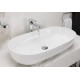 Vannas istabas izlietne Hatria Lavabo 21:00 S uz virsmas 75x38cm Y8AL01, Balta Vannas istabas izlietne Hatria Lavabo 21:00 S uz virsmas 75x38cm Y8AL01, Balta