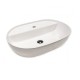 Vannas istabas izlietne Hatria Lavabo 12:00 MF S uz virsmas 57x38cm Y8AM01, Balta Vannas istabas izlietne Hatria Lavabo 12:00 MF S uz virsmas 57x38cm Y8AM01, Balta