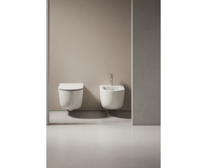 Подвесной Биде Hatria Futura PURE VORTEX® белое Y9B801