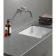 Vannas istabas izlietne Hatria Lavabo 00:40 S uz virsmas 40x40cm Y9CU01, Balta Vannas istabas izlietne Hatria Lavabo 00:40 S uz virsmas 40x40cm Y9CU01, Balta