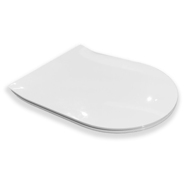 Poda vāks Hatria EXTRA-SLIM FUTURA/CENTRICA/FUSION Soft Close, Quick release, balts Y9D501 Poda vāks Hatria EXTRA-SLIM FUTURA/CENTRICA/FUSION Soft Close, Quick release, balts Y9D501