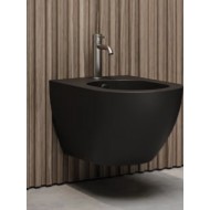 Подвесной Биде Hatria CENTRICA PURE VORTEX® NERO MATT Y9DB06