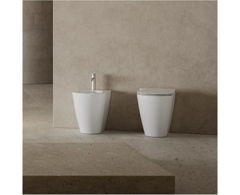 Tualetes pods Hatria CENTRICA PURE VORTEX® (bez tvertnes) Balts Y9DC01