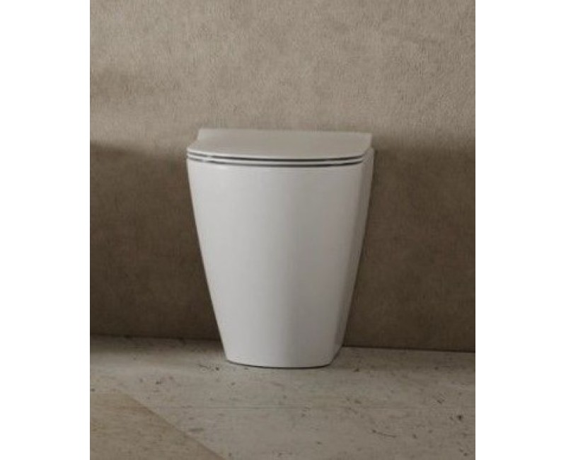 Tualetes pods Hatria CENTRICA PURE VORTEX® (bez tvertnes) Balts Y9DC01